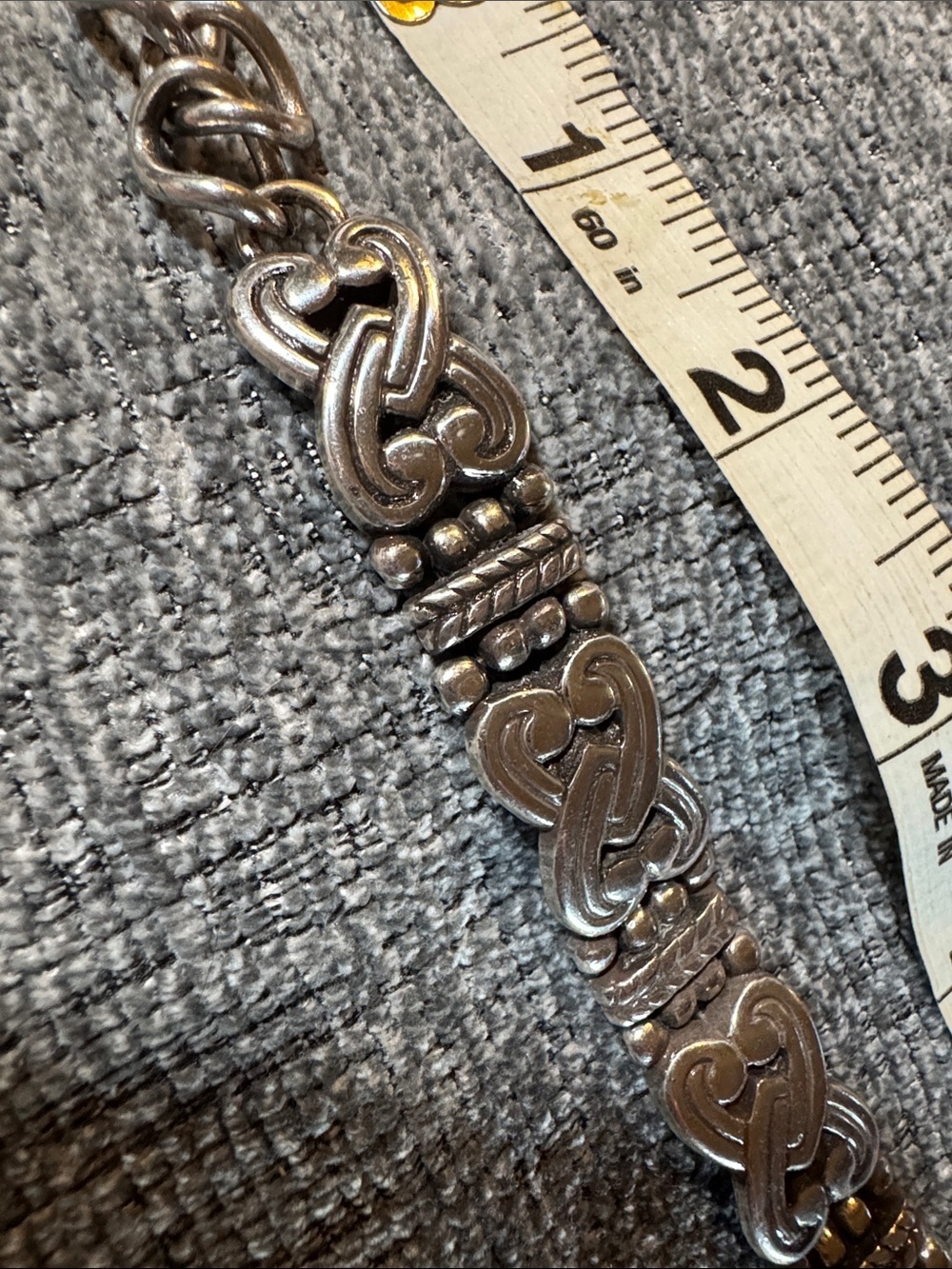 Brighton Silver-Tone Heart Link Bracelet - Picture 3 of 7